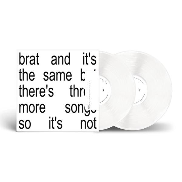 brat and it's the same but there's three more songs so it's not (2LP White Vinyl)
