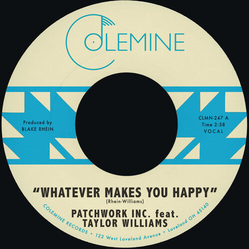 Whatever Makes You Happy / Last Forever (Seaglass Blue 7" Vinyl)