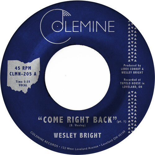 Come Right Back (Ltd Edition Opaque Red 7” Vinyl)