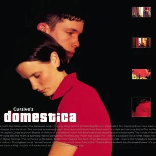 Cursive's Domestica (Deluxe Edition / Indie Exclusive Red & Black Vinyl w/ Bonus 7")