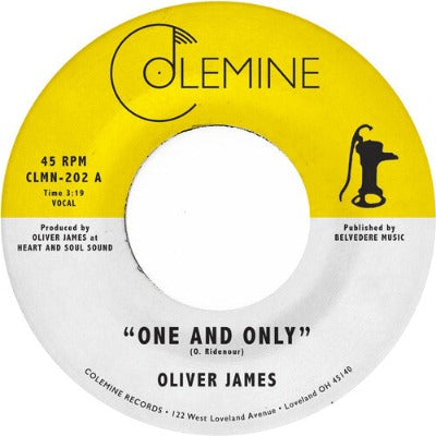 One and Only (Ltd Edition Opaque Yellow 7” Vinyl)