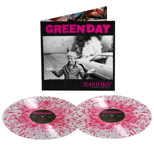 Saviors (édition de luxe) (Indie Exclusive 2LP Clear w/ Hot Pink Splatter Vinyl)