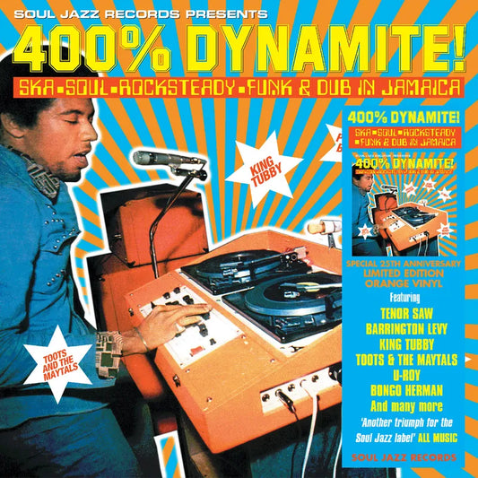 400% DYNAMITE! Ska, Soul, Rocksteady, Funk and Dub in Jamaica (Orange Vinyl)