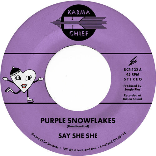 Purple Snowflakes / This Wintertime (Opaque Dark Purple 7” Vinyl)