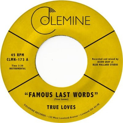 Famous Last Words (Ltd Edition Purple 7” Vinyl)