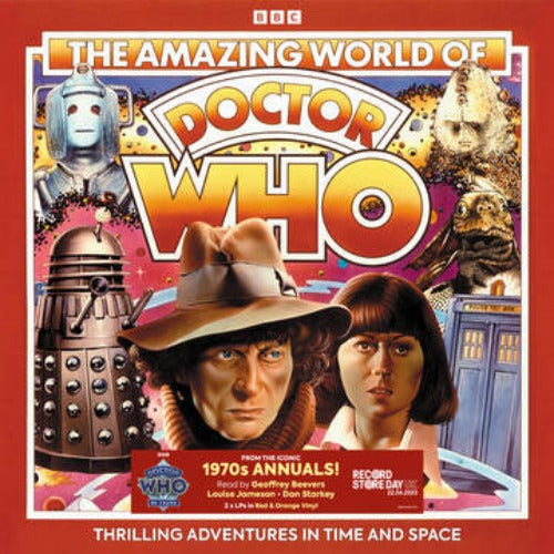 The Amazing World Of Doctor Who (2LP Red/Orange Vinyl)