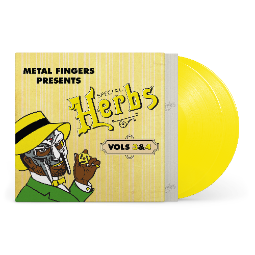 Metal Fingers Presents: Special Herbs Vol. 3 & 4 (2LP Lemon Yellow Vinyl) [9/5/2025]
